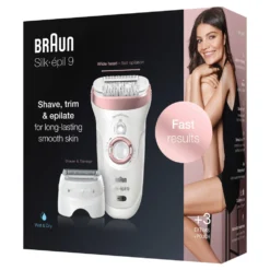 Braun Epilator Silk-épil 9 9-720 Wit / Roségoud -Aanbiedingen Zorg Mooi Winkel 1003839 6