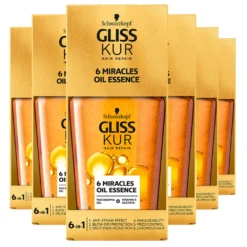 6x Gliss 6 Miracles Oil Essence