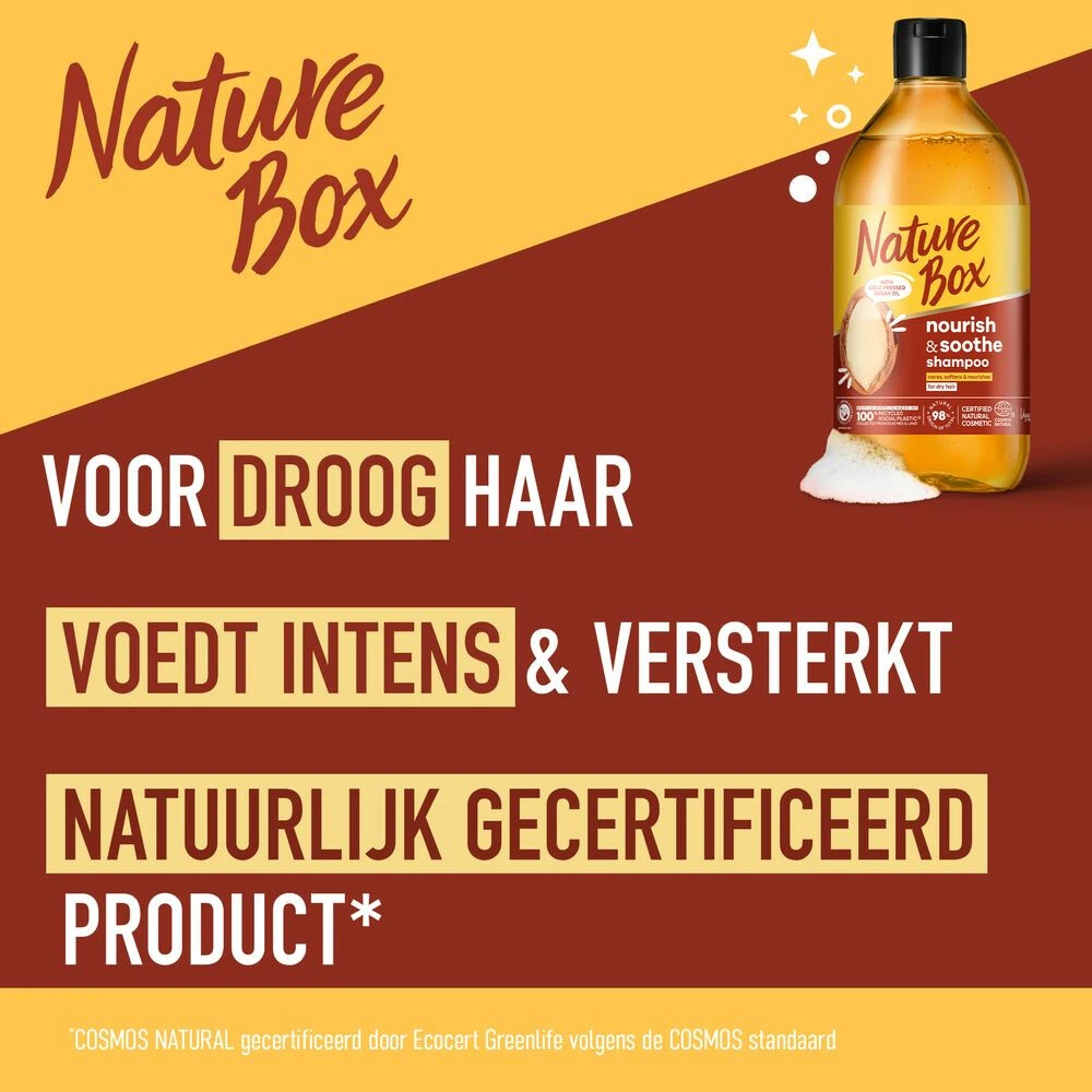 6x Nature Box Argan Nourishment Shampoo 2 6x Nature Box Argan Nourishment Shampoo - Afbeelding 2