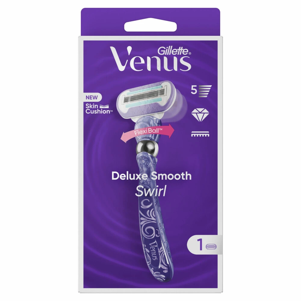 Gillette Venus Scheermesjes 1-Up Venus Swirl 2 Gillette Venus Scheermesjes 1-Up Venus Swirl - Afbeelding 2