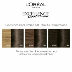 L'Oreal Lu0027Oréal Excellence Cool Cream 6.11 - Ultra Ash Donkerblond -Aanbiedingen Zorg Mooi Winkel 1011790 3