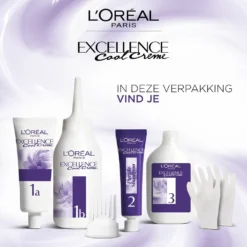 L'Oreal Lu0027Oréal Excellence Cool Cream 8.11 - Ultra Ash Lichtblond -Aanbiedingen Zorg Mooi Winkel 1011794 3