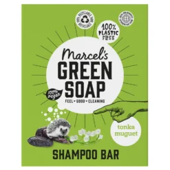 6x Marcelu0027s Green Soap Shampoobar Tonka & Muguet