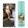 L'Oreal Lu0027Oréal Preference Haarkleuring 06 Ombrie - Donkerblond + Magic Retouch Uitgroeispray Donkerblond 75 Ml Pakket