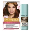 L'Oreal Lu0027Oréal Excellence Creme Haarverf 4.54 Kastanje Middenbruin + Magic Retouch Uitgroeispray Middenbruin 75 Ml Pakket