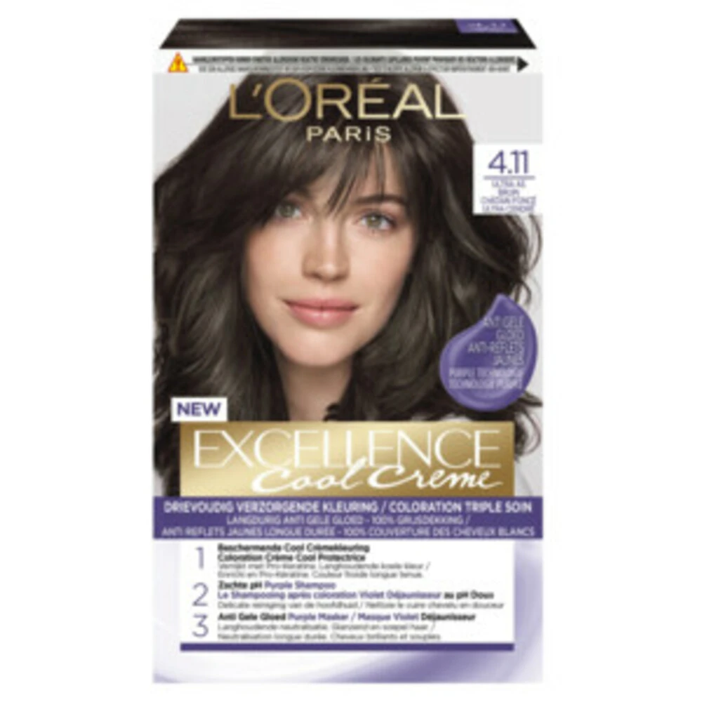 L'Oreal Lu0027Oréal Cool Cream - Bruin + Uitgroeispray Pakket 2 L'Oreal Lu0027Oréal Cool Cream - Bruin + Uitgroeispray Pakket - Afbeelding 2