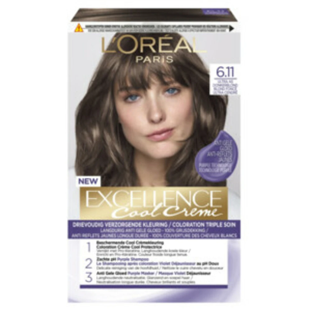 L'Oreal Lu0027Oréal Cool Cream - Donkerblond + Uitgroeispray Pakket 2 L'Oreal Lu0027Oréal Cool Cream - Donkerblond + Uitgroeispray Pakket - Afbeelding 2