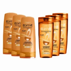 L'Oreal Lu0027Oréal Elvive Extraordinary Oil Shampoo & Conditioner Groot Pakket