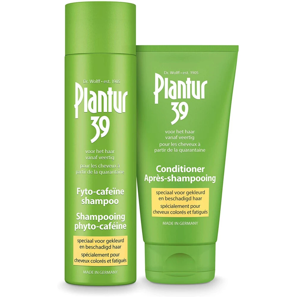 Plantur 39 Cafeïne Shampoo En Conditioner Pakket 1 Plantur 39 Cafeïne Shampoo En Conditioner Pakket