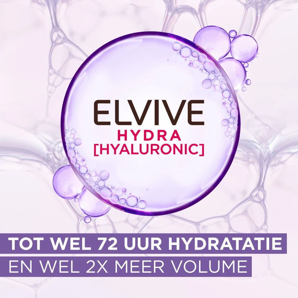 L'Oreal 6x Lu0027Oréal Elvive Shampoo Hydra Hyaluronic Hydraterend 2 L'Oreal 6x Lu0027Oréal Elvive Shampoo Hydra Hyaluronic Hydraterend - Afbeelding 2