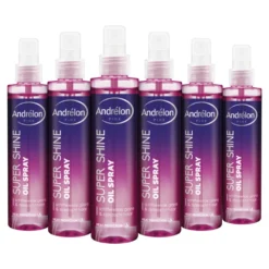 6x Andrelon Oil Spray Super Shine