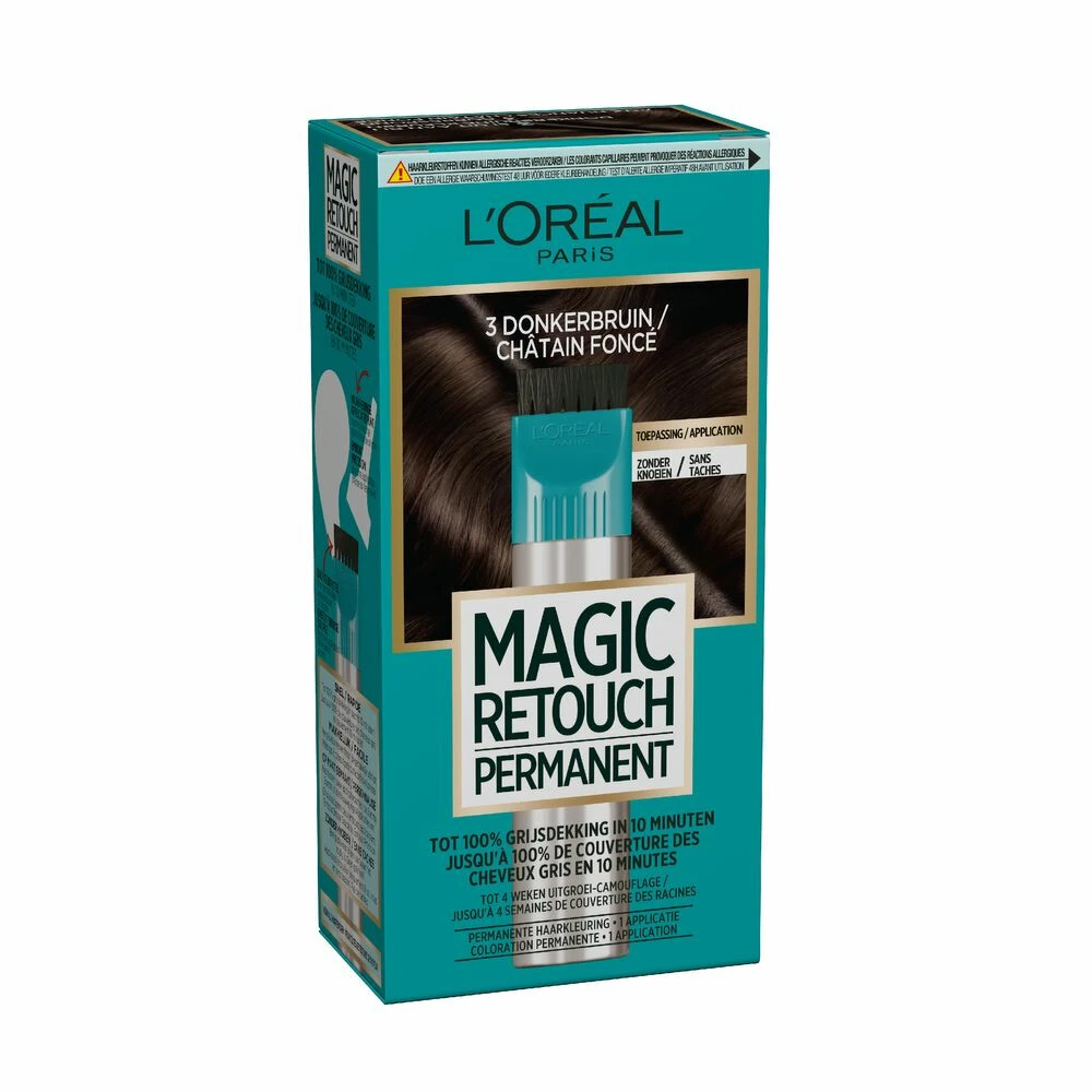 L'Oreal Lu0027Oréal Magic Retouch 3 Donkerbruin 2 L'Oreal Lu0027Oréal Magic Retouch 3 Donkerbruin - Afbeelding 2
