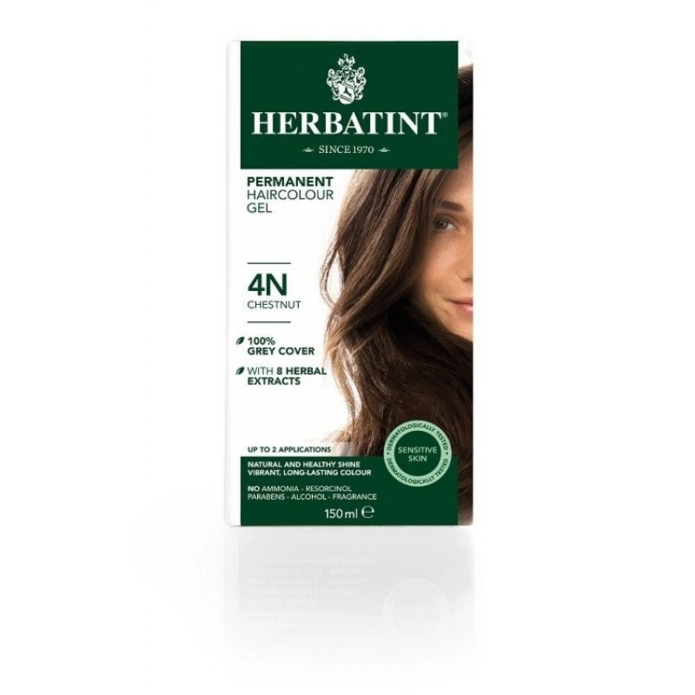 Herbatint Haarverf H04N Kastanje 1 Herbatint Haarverf H04N Kastanje