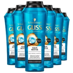 6x Gliss Aqua Revive Shampoo