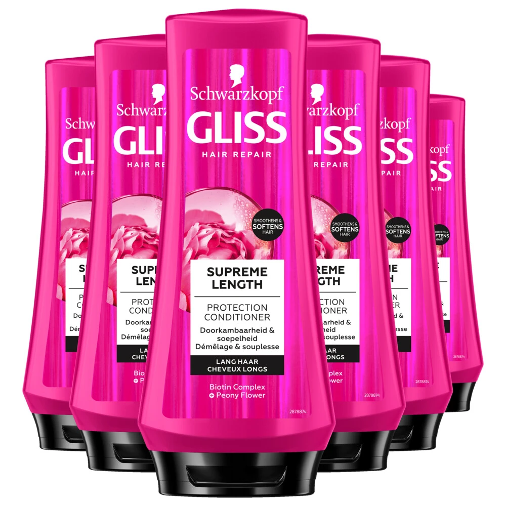 6x Gliss Supreme Length Conditioner 1 6x Gliss Supreme Length Conditioner