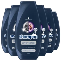 5x Schwarzkopf Silver Reflex Shampoo