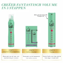 6x Taft True Volume Mousse Mega Strong -Aanbiedingen Zorg Mooi Winkel 761162 4