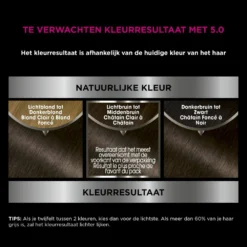 Garnier Olia Haarverf 5.0 - Bruin 7 Garnier Olia Haarverf 5.0 - Bruin -Aanbiedingen Zorg Mooi Winkel 928343 4