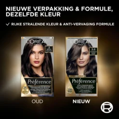 L'Oreal Lu0027Oréal Preference Haarkleuring 03 Brasilia - Donkerbruin -Aanbiedingen Zorg Mooi Winkel 974940 4