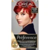 L'Oreal Lu0027Oréal Preference Haarkleuring 6.66 Pure Scarlet - Zeer Intens Rood